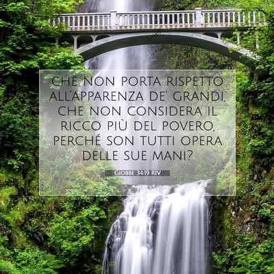Giobbe 34:19 RIV Immagine del Versetto della Bibbia