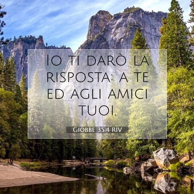 Giobbe 35:4 Versetto della Bibbia Spiegato