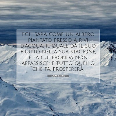 Salmi 1:3 Versetto della Bibbia Spiegato