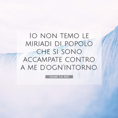 Salmi 3:6 Versetto della Bibbia Spiegato