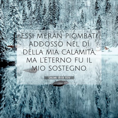 Salmi 18:18 Versetto della Bibbia Spiegato
