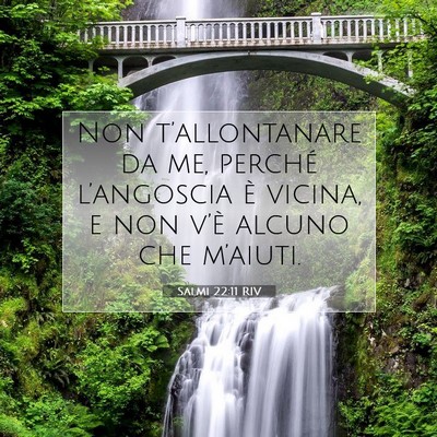 Salmi 22:11 RIV Immagine del Versetto della Bibbia