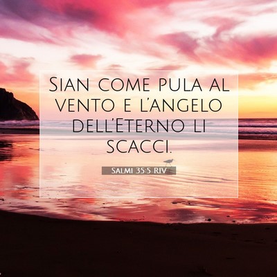 Salmi 35:5 RIV Immagine del Versetto della Bibbia