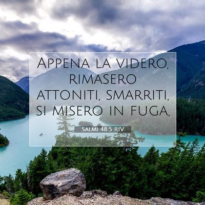 Salmi 48:5 Versetto della Bibbia Spiegato