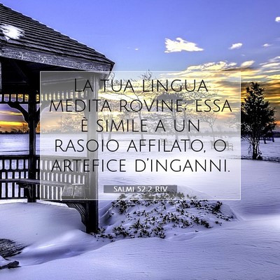 Salmi 52:2 Versetto della Bibbia Spiegato