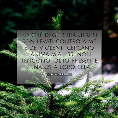 Salmi 54:3 RIV Immagine del Versetto della Bibbia