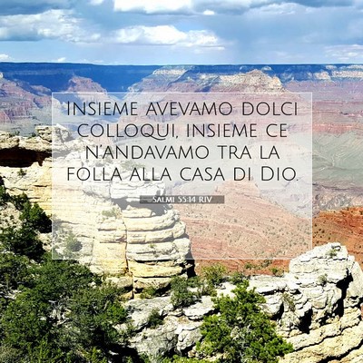 Salmi 55:14 Versetto della Bibbia Spiegato