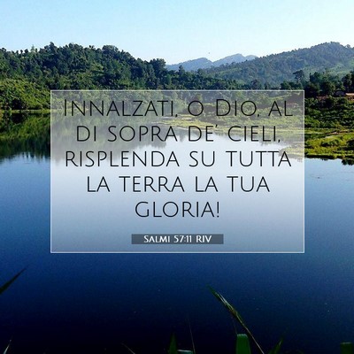 Salmi 57:11 Versetto della Bibbia Spiegato