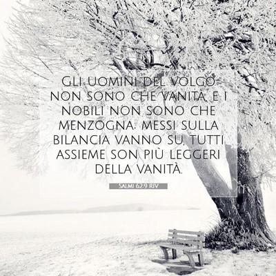 Salmi 62:9 RIV Immagine del Versetto della Bibbia