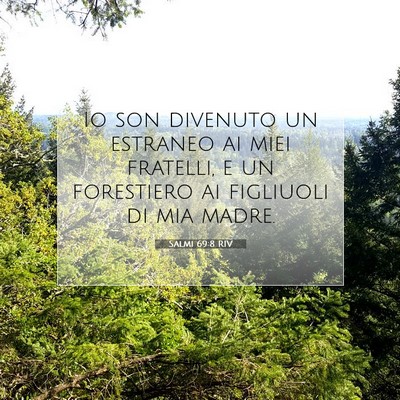 Salmi 69:8 Versetto della Bibbia Spiegato