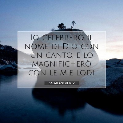 Salmi 69:30 Versetto della Bibbia Spiegato