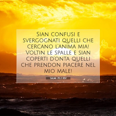 Salmi 70:2 Versetto della Bibbia Spiegato
