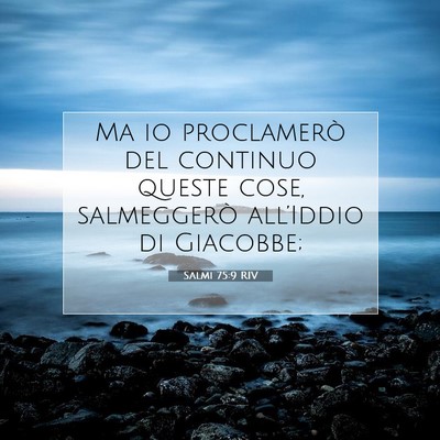 Salmi 75:9 Versetto della Bibbia Spiegato