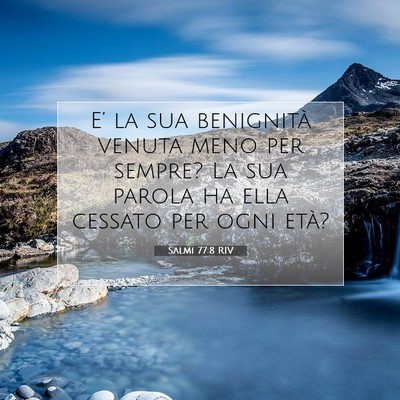 Salmi 77:8 RIV Immagine del Versetto della Bibbia