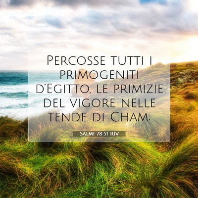 Salmi 78:51 RIV Immagine del Versetto della Bibbia