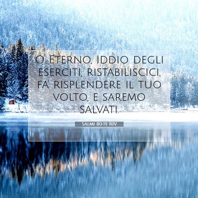 Salmi 80:19 RIV Immagine del Versetto della Bibbia