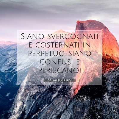 Salmi 83:17 Versetto della Bibbia Spiegato