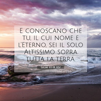 Salmi 83:18 RIV Immagine del Versetto della Bibbia