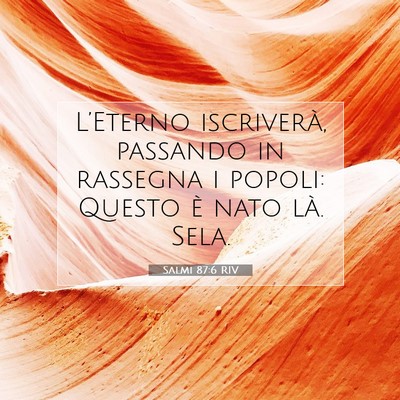 Salmi 87:6 RIV Immagine del Versetto della Bibbia