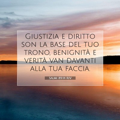 Salmi 89:14 Versetto della Bibbia Spiegato