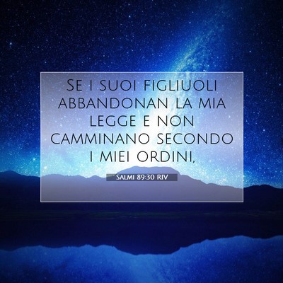 Salmi 89:30 RIV Immagine del Versetto della Bibbia