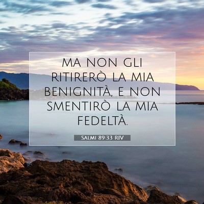 Salmi 89:33 Versetto della Bibbia Spiegato