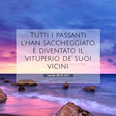Salmi 89:41 Versetto della Bibbia Spiegato