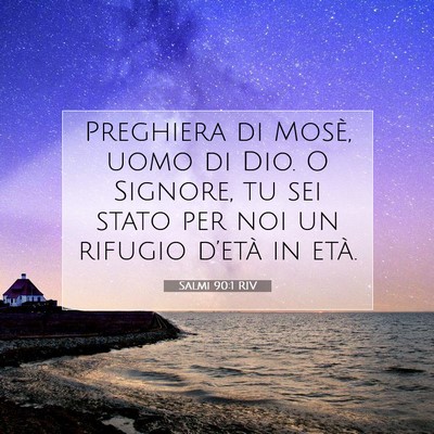 Salmi 90:1 RIV Immagine del Versetto della Bibbia