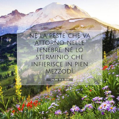 Salmi 91:6 Versetto della Bibbia Spiegato
