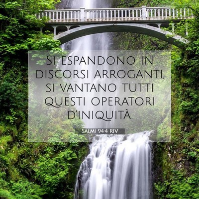 Salmi 94:4 RIV Immagine del Versetto della Bibbia