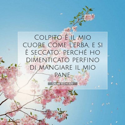 Salmi 102:4 RIV Immagine del Versetto della Bibbia