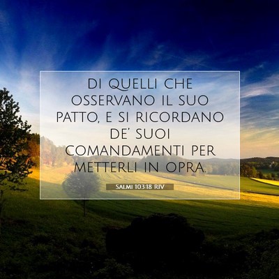 Salmi 103:18 Versetto della Bibbia Spiegato