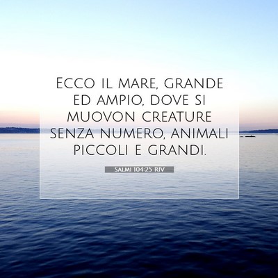 Salmi 104:25 RIV Immagine del Versetto della Bibbia