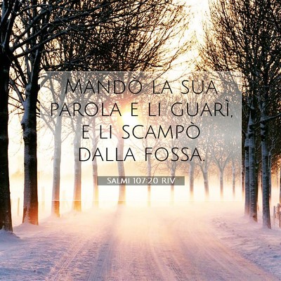 Salmi 107:20 Versetto della Bibbia Spiegato