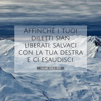 Salmi 108:6 Versetto della Bibbia Spiegato
