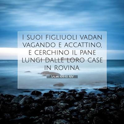 Salmi 109:10 Versetto della Bibbia Spiegato