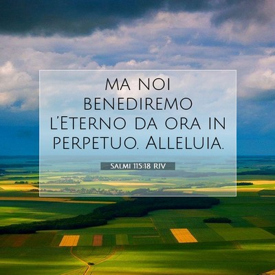 Salmi 115:18 Versetto della Bibbia Spiegato