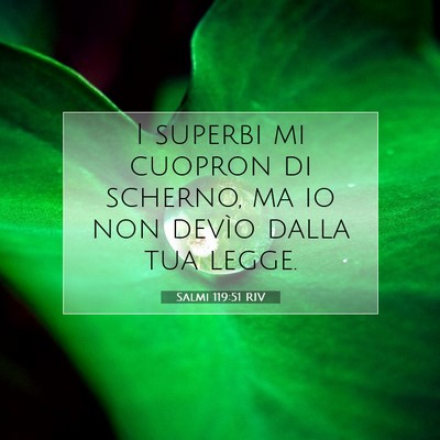 Salmi 119:51 Versetto della Bibbia Spiegato