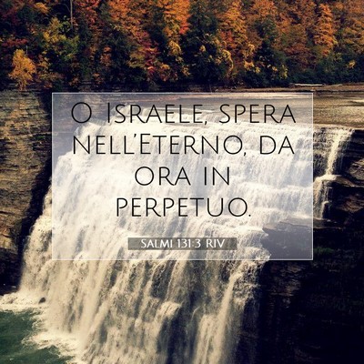 Salmi 131:3 Versetto della Bibbia Spiegato
