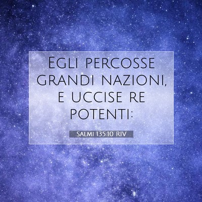 Salmi 135:10 Versetto della Bibbia Spiegato
