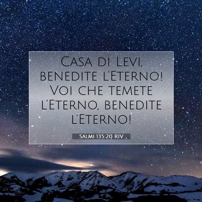 Salmi 135:20 Versetto della Bibbia Spiegato