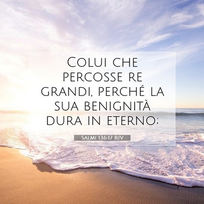Salmi 136:17 Versetto della Bibbia Spiegato