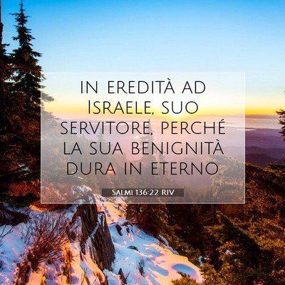 Salmi 136:22 Versetto della Bibbia Spiegato