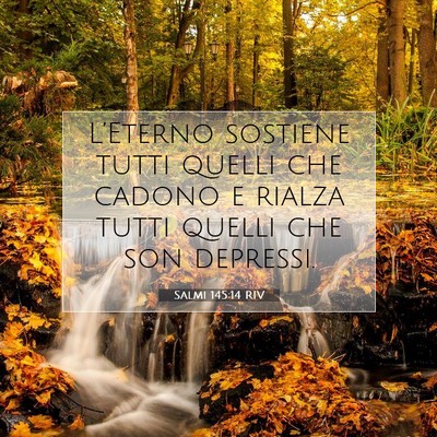 Salmi 145:14 RIV Immagine del Versetto della Bibbia