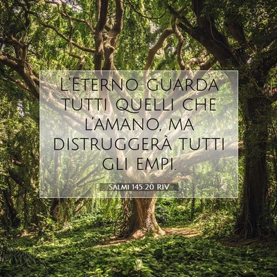 Salmi 145:20 Versetto della Bibbia Spiegato