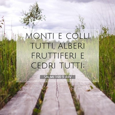 Salmi 148:9 Versetto della Bibbia Spiegato