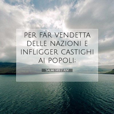 Salmi 149:7 Versetto della Bibbia Spiegato