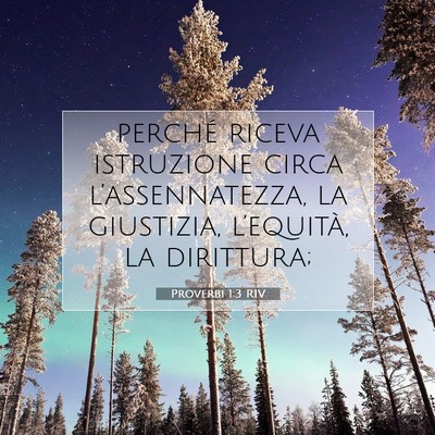 Proverbi 1:3 Versetto della Bibbia Spiegato