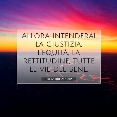 Proverbi 2:9 Versetto della Bibbia Spiegato