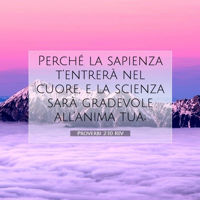 Proverbi 2:10 Versetto della Bibbia Spiegato